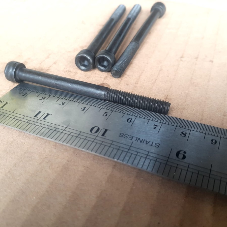 BAUT L BAJA M6 X 70 / BAUT M6 / BAUT 10 KUNCI L5 / L 5 HALF DRAT / BAUT L M6 X 70 / BAUT L M6X70 BAJ