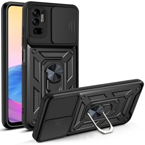 Case Armor Slide Camera Protector POCO F3