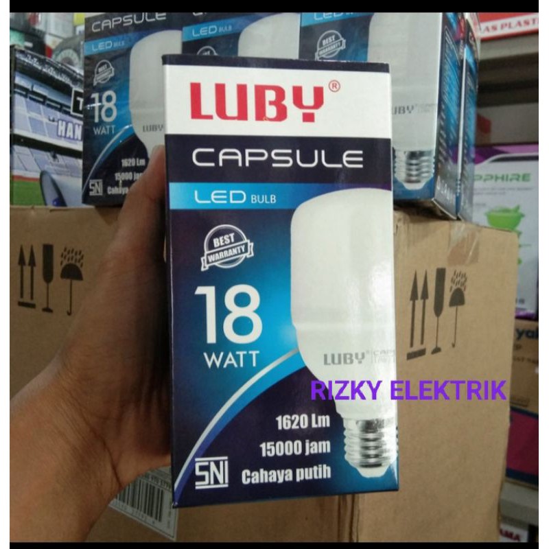 LAMPU LED LUBY CAPSULE 18 WATT