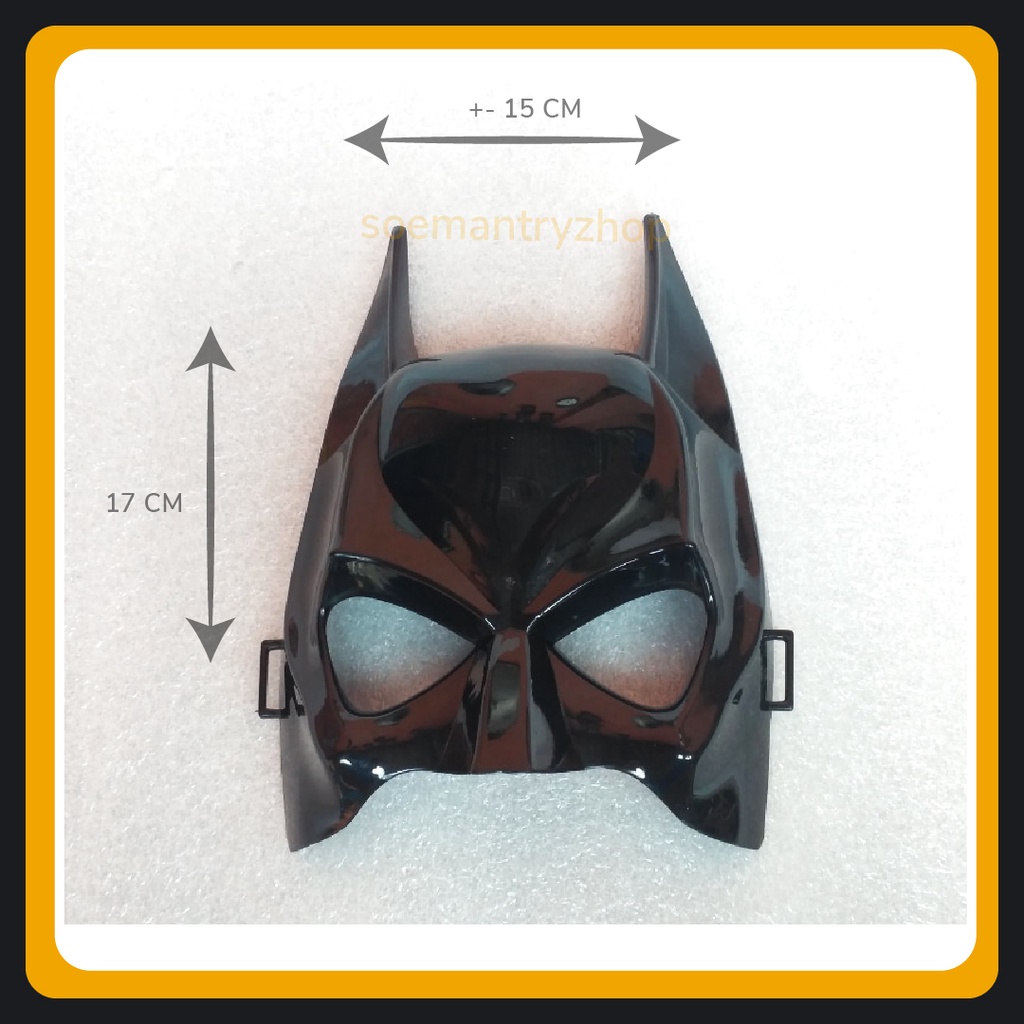 Topeng Batman Mainan Anak Murah Meriah superhero marvel Kado Ulang Tahun Anak - Anak free fair ff