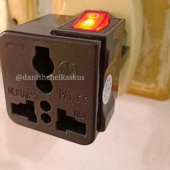 WONPRO OVER STEKER BLACK + SWITCH ON OFF 16A