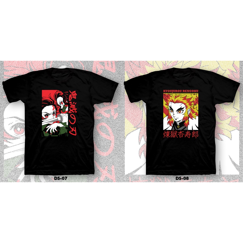 KAOS / TSHIRT 24s - ANIME/MANGA DEMON SLAYER