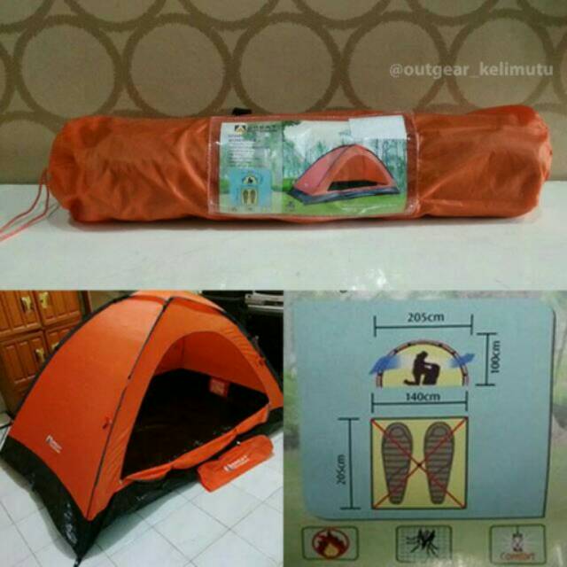 Tenda GreatOutdoor Monodome Pro 2p