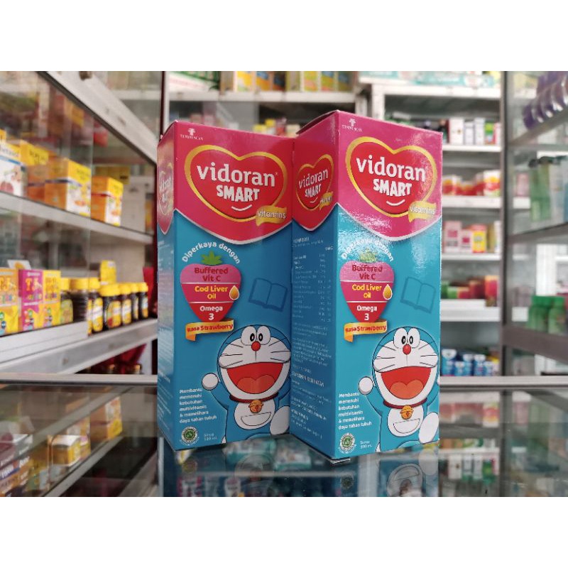 VIDORAN SMART SIRUP 100 ML RASA STRAWBERRY ED 08/2024