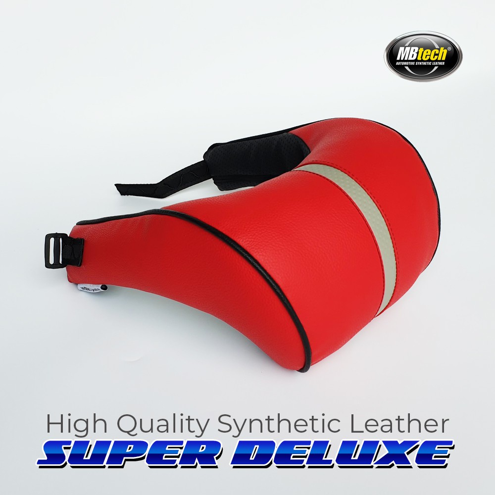 Bantal Mobil Super Deluxe Kulit MBTECH