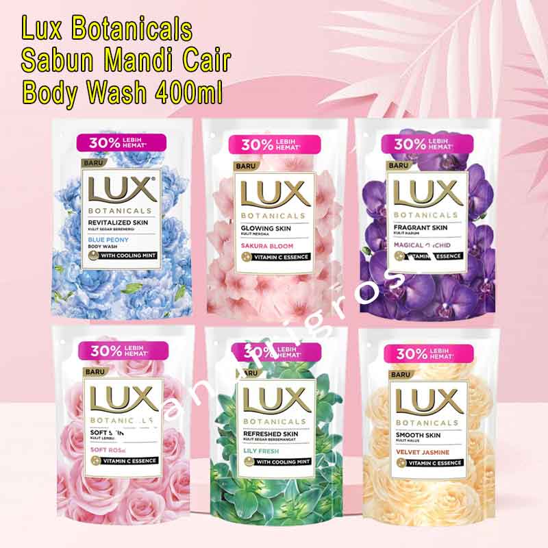 Body Wash * Lux Botanicals * Sabun Cair Refill * 400ml