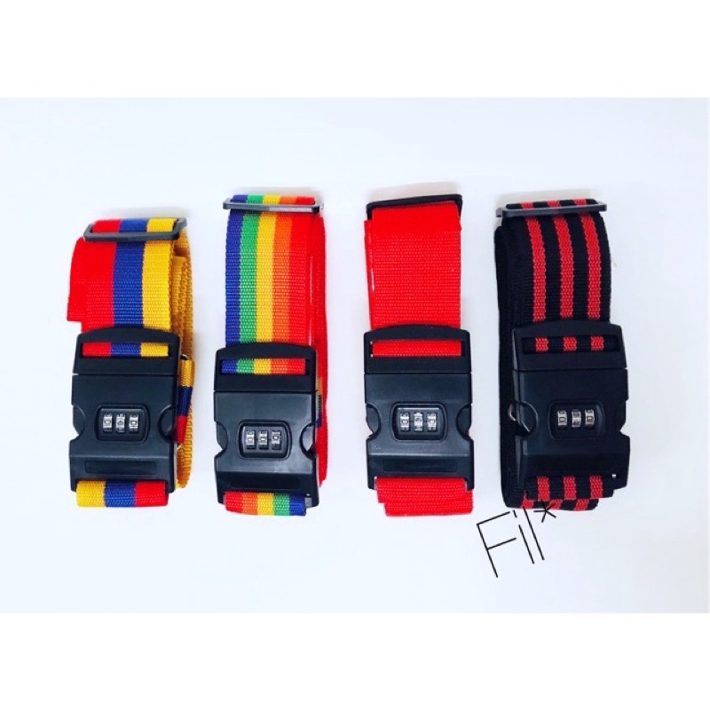Gembok Koper tali koper 2 meter luggage strap ban koper kunci