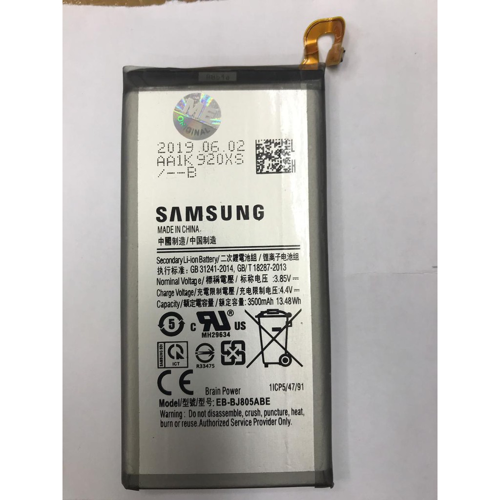 battery baterai ori oem samsung A6+ 2018