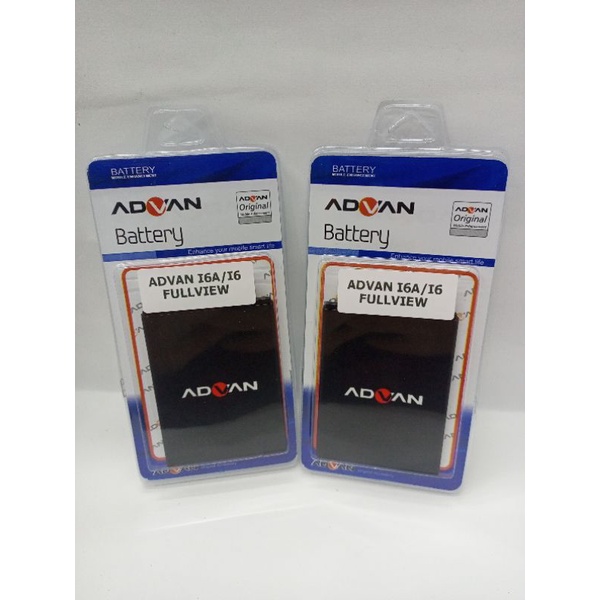 BATERAI ADVAN I6A I6 FULL VIEW  BATTRE ADVAN I6A / I6 FULLVIEW ORIGINAL OEM