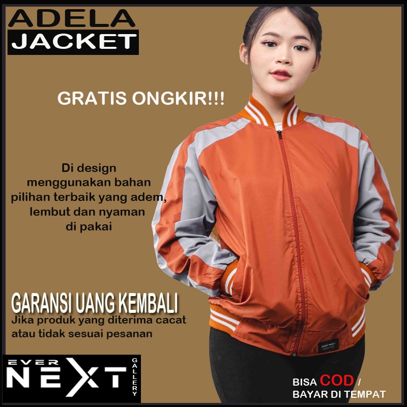 Jaket sporty outdoor jogging dan gym wanita terbaru  jaket motor wanita kekinian parasut anti air jacket cewek keren waterproof jaket olah raga ngegym perempuan anti air kualitas import jaket joging wanita kualitas original