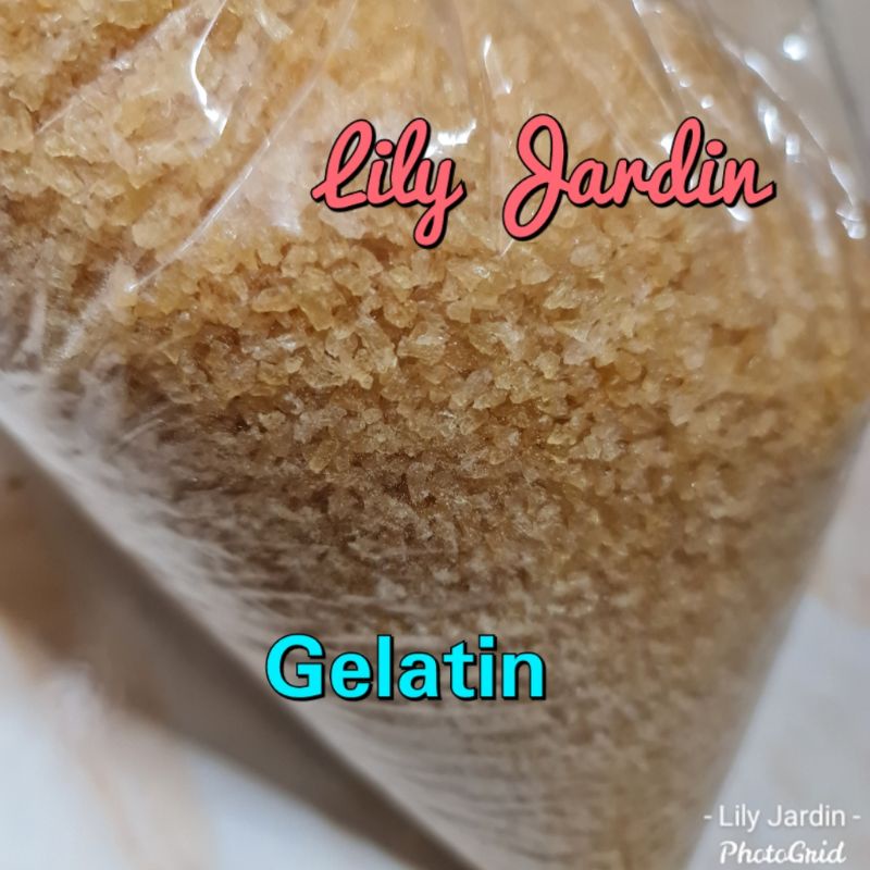 

Gelatin Halal Untuk Jelly / Gelatine - 100 gram