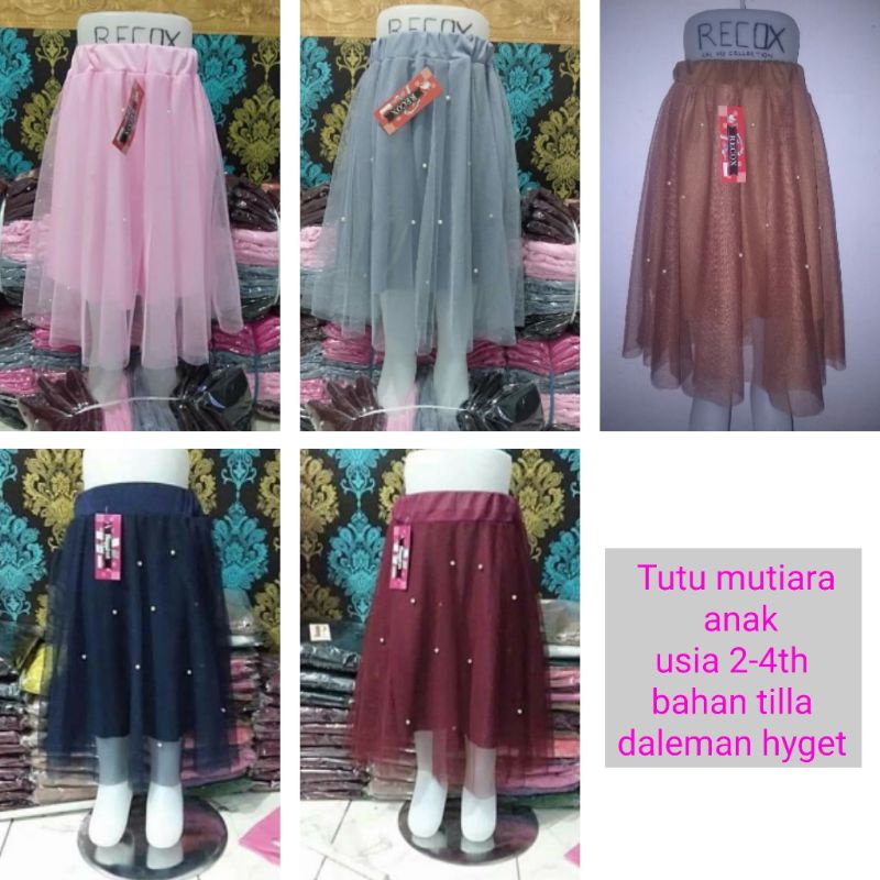 COD Rok tutu mutiara anak 2-4TH // Rok tutu anak