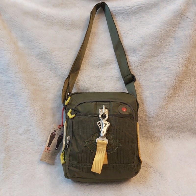 TAS SELEMPANG TOUGH WARRIOR 6265 ORIGINAL SLING BAG TOUGH TAS SLING TOUGH WARRIOR ARMY SMITH