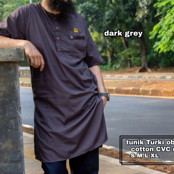 PROMO Tunik Gamis Turki Pria Dewasa Al-Amwa
