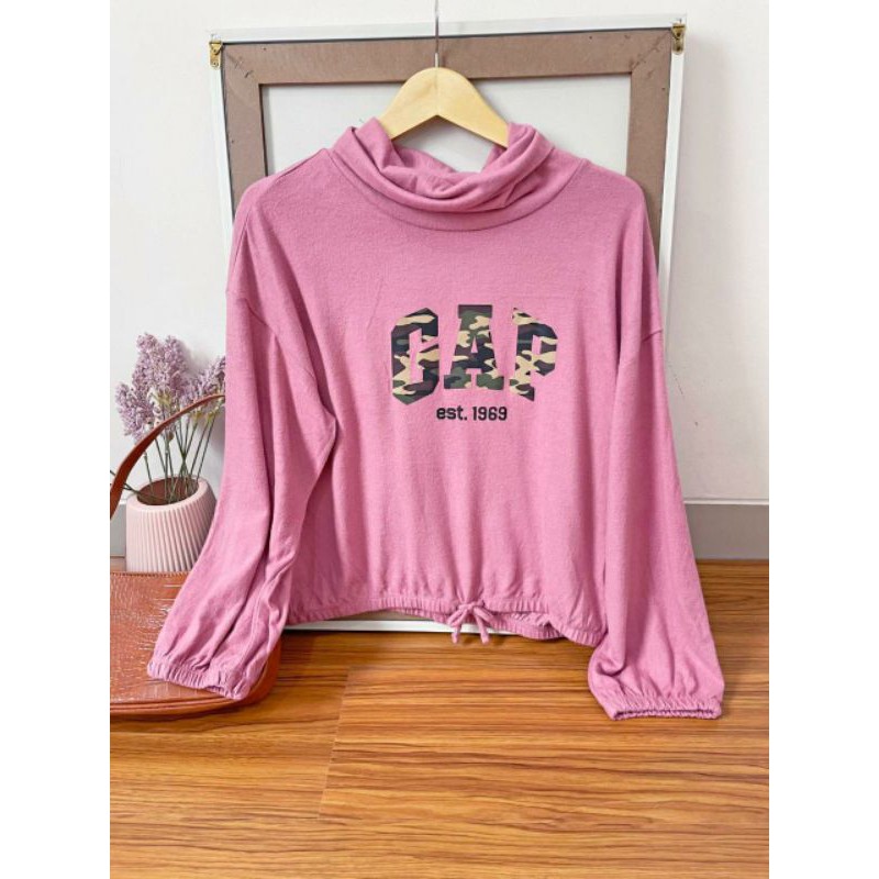 Gp turtleneck logo sweatshirt