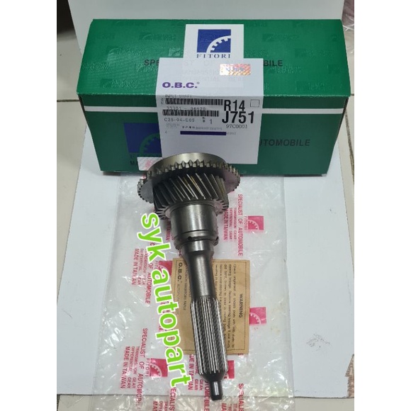 Input shaft Rino 115/14b (46×27×21) 33301-36120 O.B.C taiwan