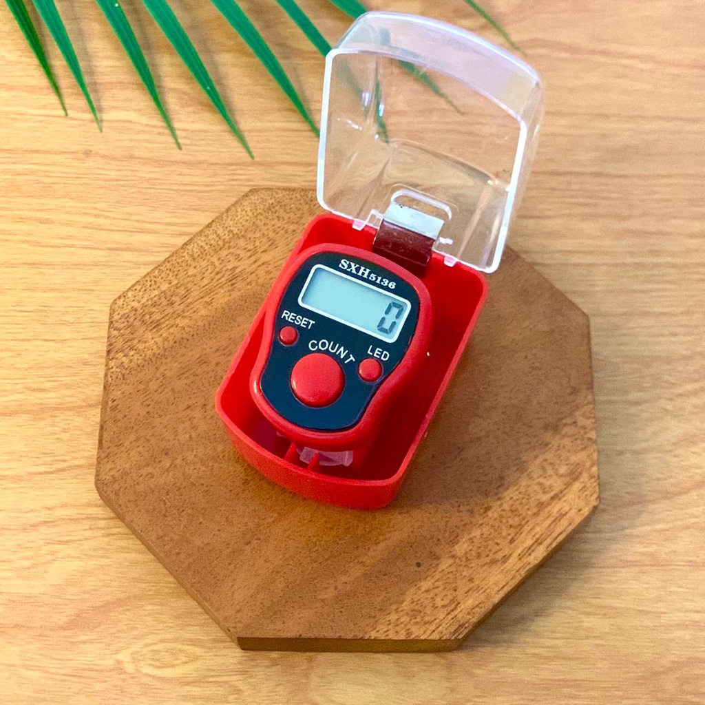 Tasbih digital premium SXH 5136 dengan lampu LED