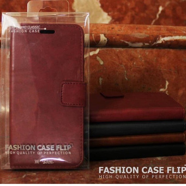Flip Cover Kulit Samsung Galaxy J7 Prime /Case /Flip case