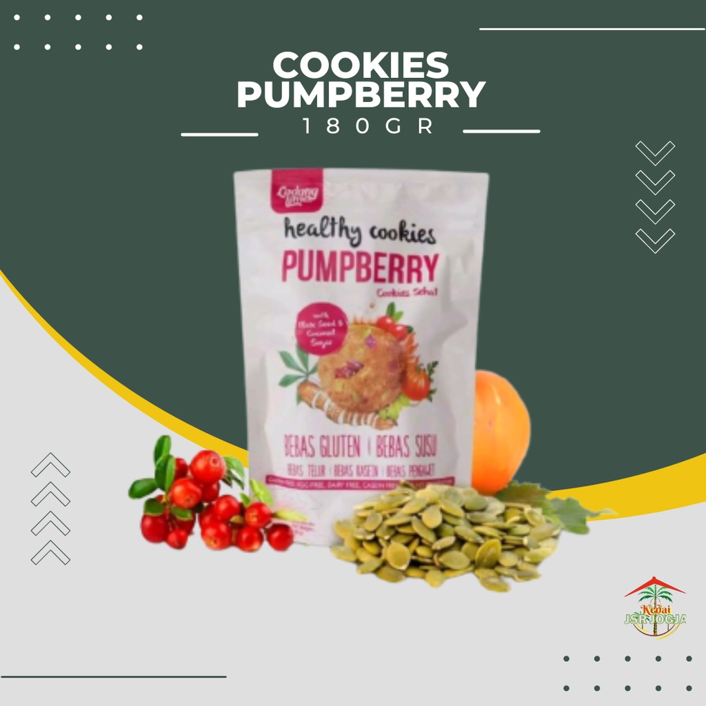 ladang lima pumpberry cookies 180gr gluten free