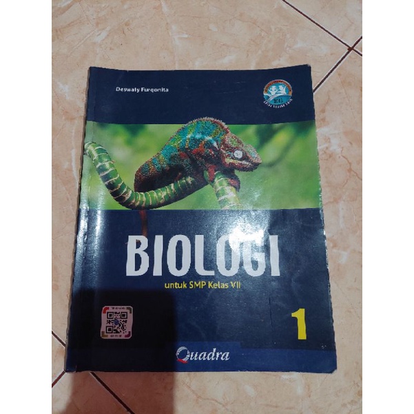 Jual Buku Biologi Untuk SMP Kelas 7 Penerbit Quadra ( Deswaty Furqonita ...