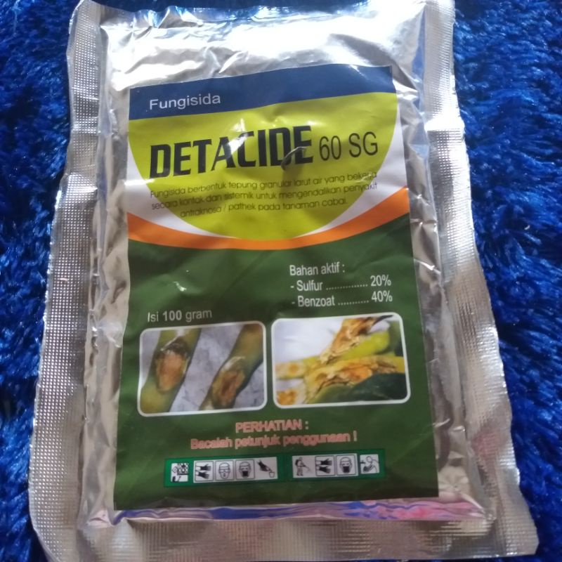 Detacide 60 sg 100gr fungisida patek/antranoksa