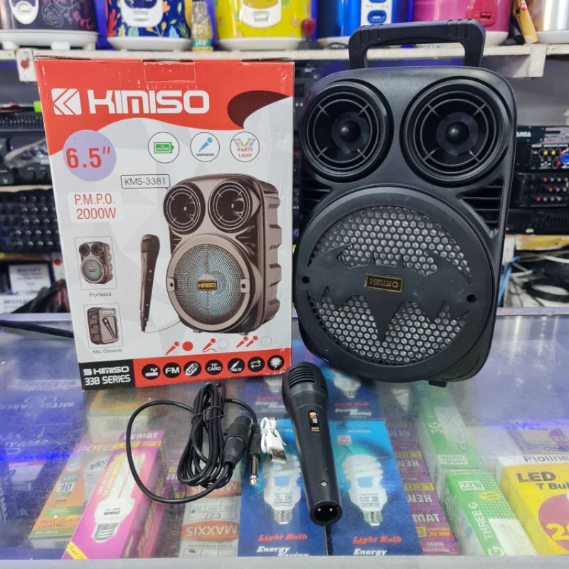 Speaker Kimiso 6,5in / speaker portable bluetooth 6,5inci / Speaker kimiso 6,5 inci