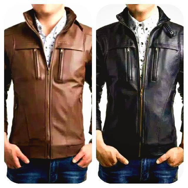 JAKET/JAKET KULIT/JAKET KULIT PRIA/JAKET KULIT PRIA ORIGINAL/JAKET FF