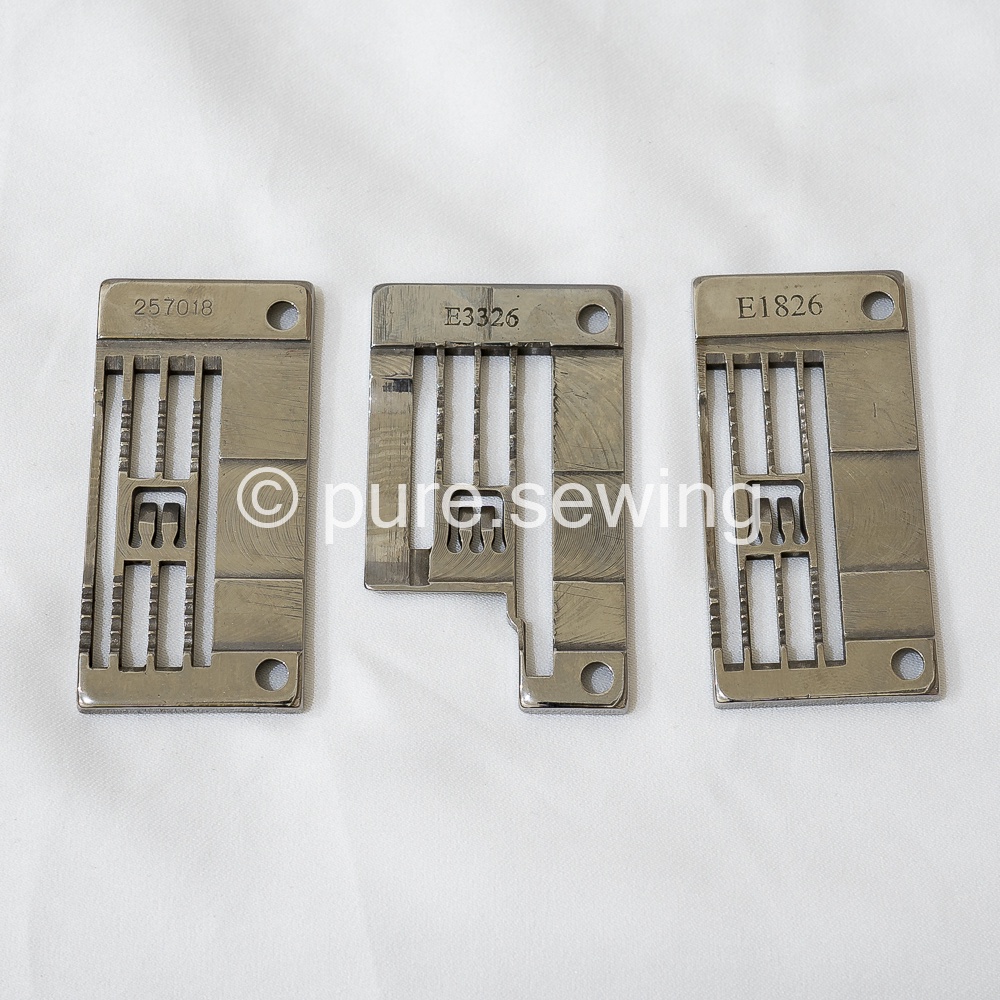 Golden Shield Plat / Needle Plate / Dek Mesin Overdeck tipe E3326 E1826 257018