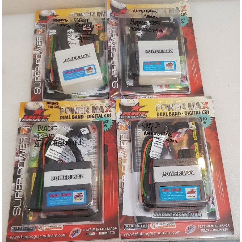 (BRT) CDI DUAL BAND - BEAT KARBU / JUPITER Z/ KHARISMA - X125 OLD KARBU/BLADE - SUPRA HELM IN