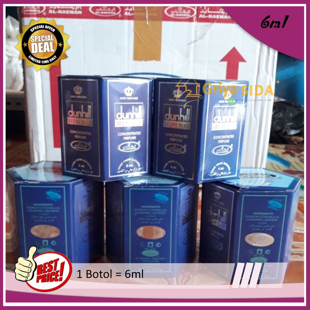 Parfum 6ml al raehan aroma hill mirip al rehab parfum PROMO!