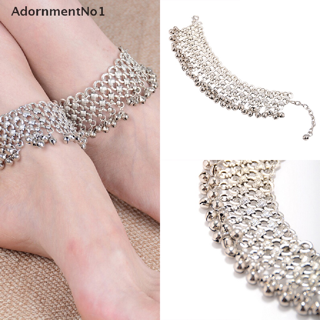 (AdornmentNo1) Gelang Kaki Rantai Silver Sexy Untuk Wanita