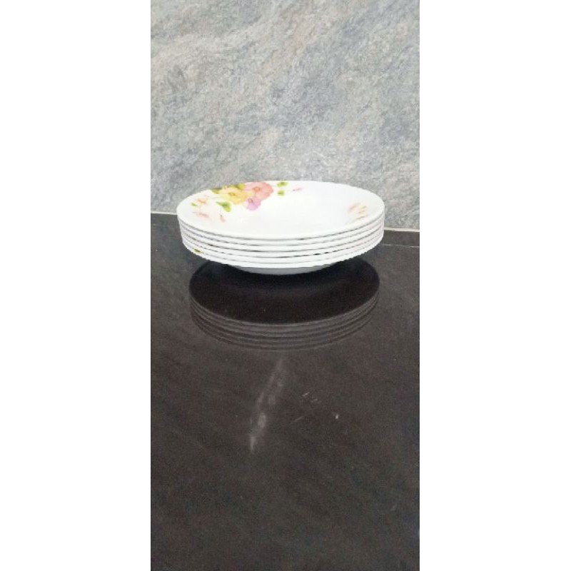 TATAKAN GELAS MELAMINE SINGA SINGI MOTIF BUNGA