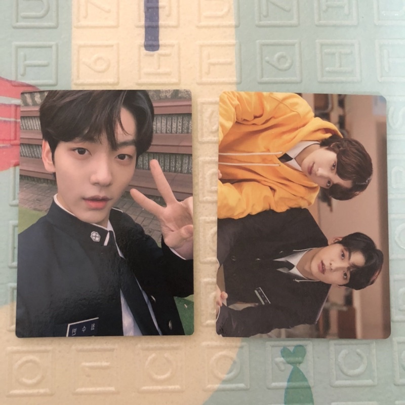 TXT - TXT Photocard PC Bag Soobin Fanlive Mini PC Sookai 3/8 Fanlive Rare Limites Photo Card Yeonjun