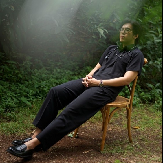 Baju Jaga POLO - BLACK Scrubs Theatre Blues First Line Lengan Pendek