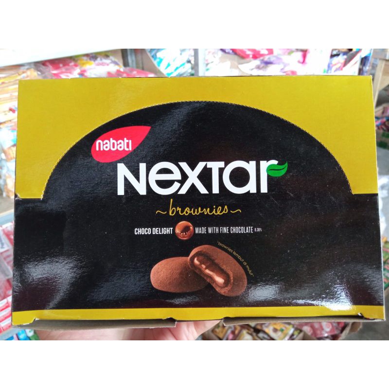 

Nextar Brownies Choco Delight 42gr (1 box isi 10 pcs)