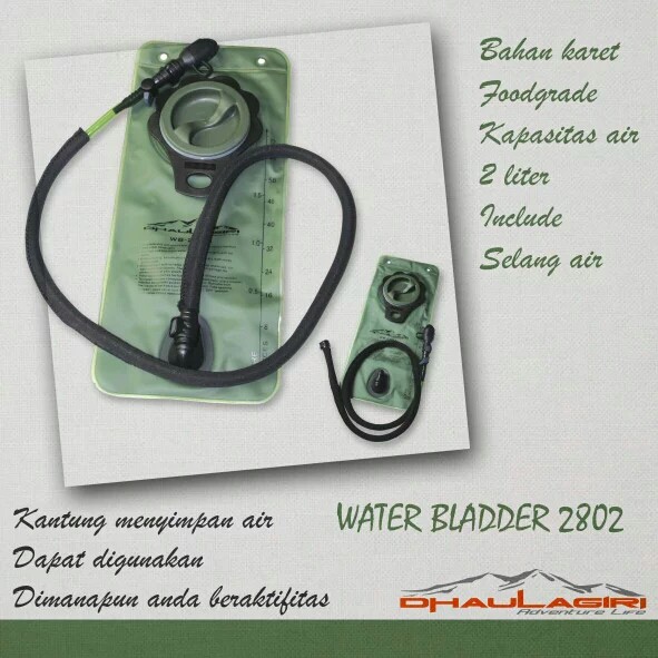 Water blader - water bladder 2L /bagus / kuat PLUS Water Bladder