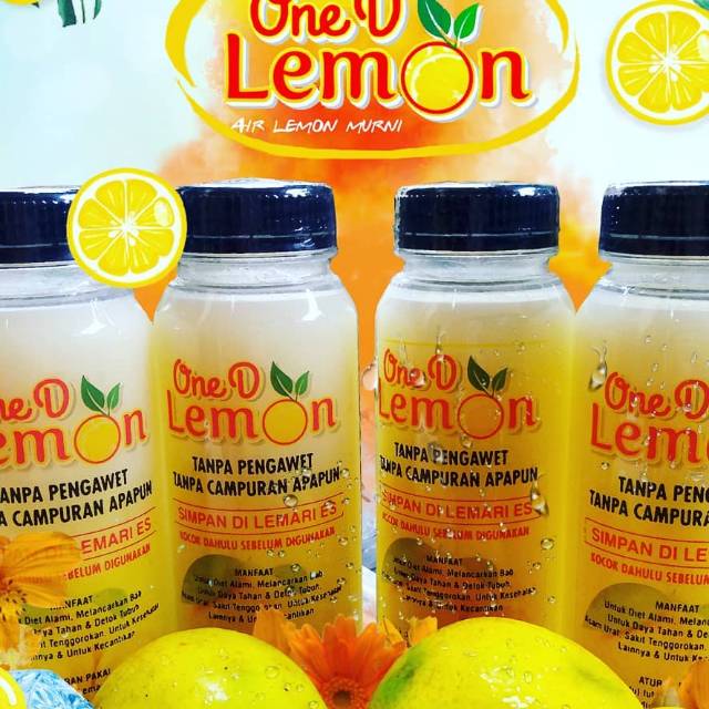 

OneD Lemon 100% Sari Lemon Murni Premium