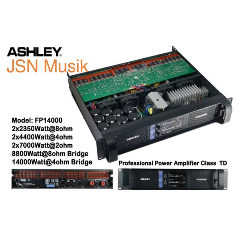 ASHLEY POWER MODEL Fp14000 class TD