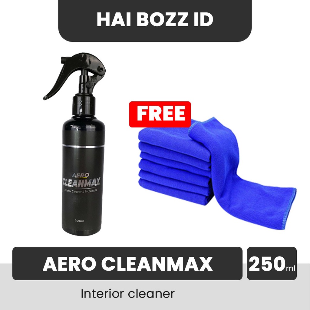 Aero Cleanmax Interior Cleaner pembersih interior mobil, Penghilang noda membandel