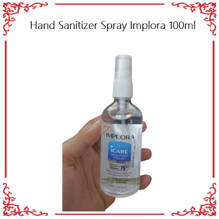 Hand Sanitizer Spray Implora 100ml