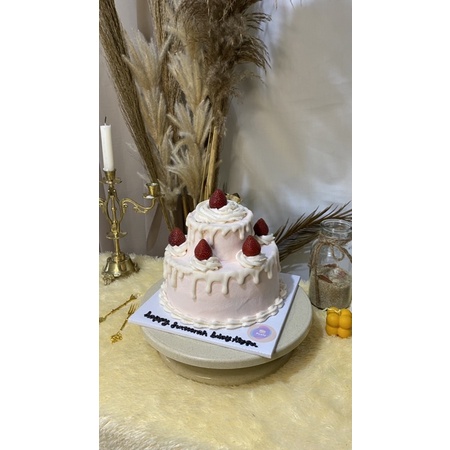 

Korean Cake tingkat 2 Tier