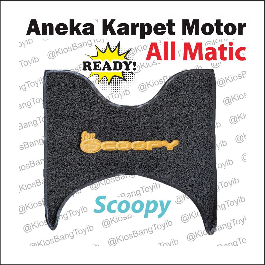 Karpet/Alas/Keset Motor Matic Honda Beat Scoopy Vario Yamaha Mio