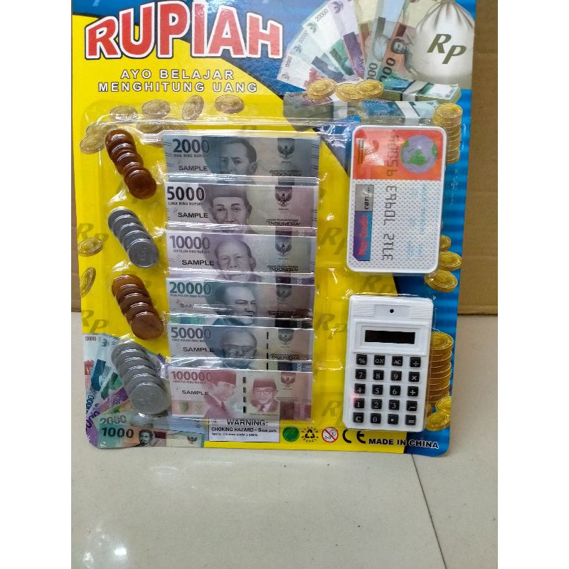 MAINAN KASIR KASIRAN+UANG MAINAN