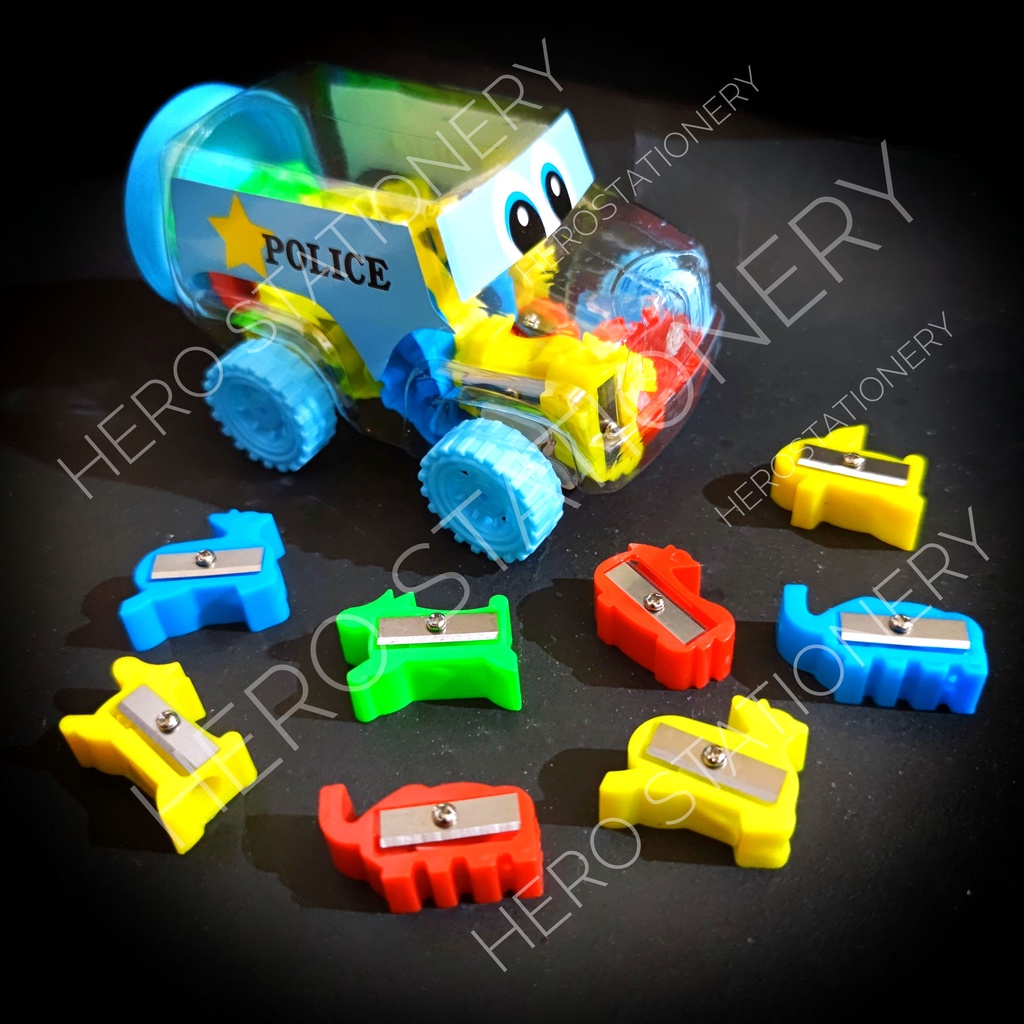 

Rautan pensil pencil sharpener model animal 1 toples