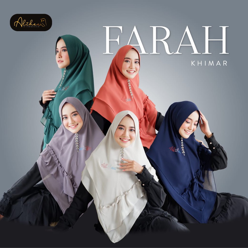 KHIMAR CERUTY BABYDOLL PREMIUM FARAH