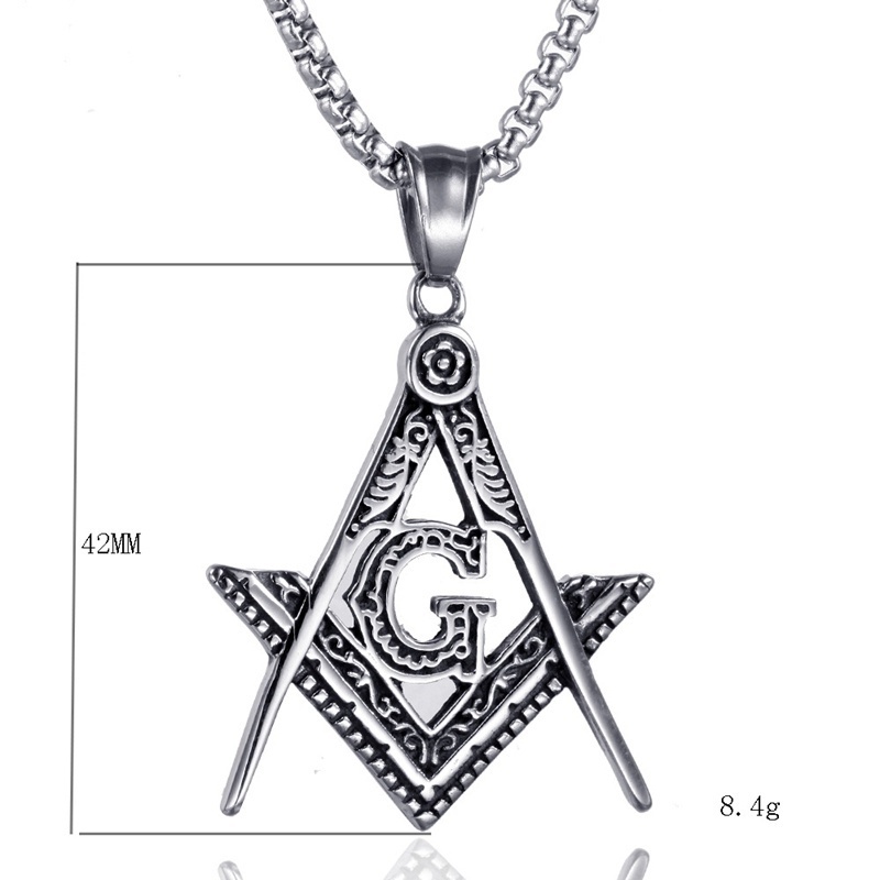 Kalung Liontin Agama Freemasonry Agama Untuk Pria