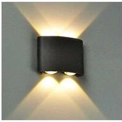 Lampu Hias Dinding LED Minimalis 4W 4 LED Warm White TaffLED - B053