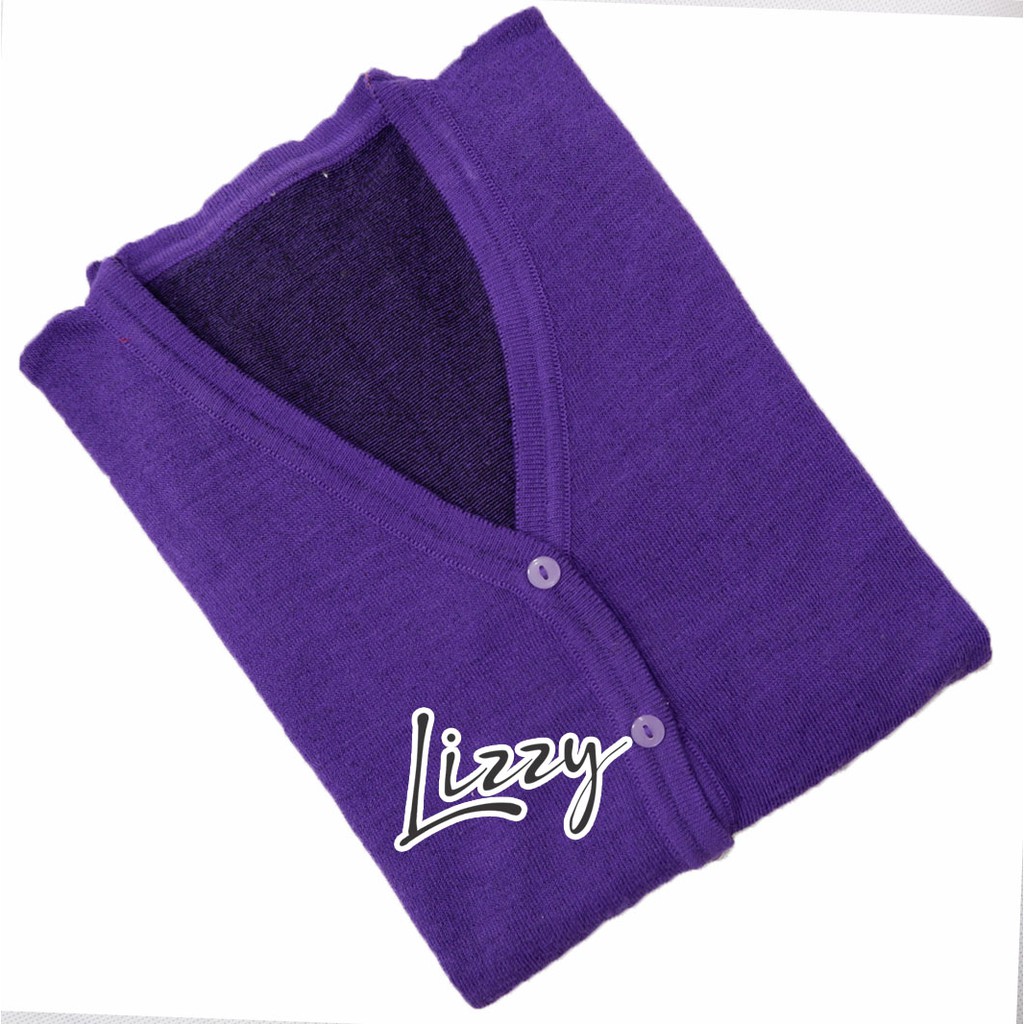 Basic cardigan BY LIZZY-ungu