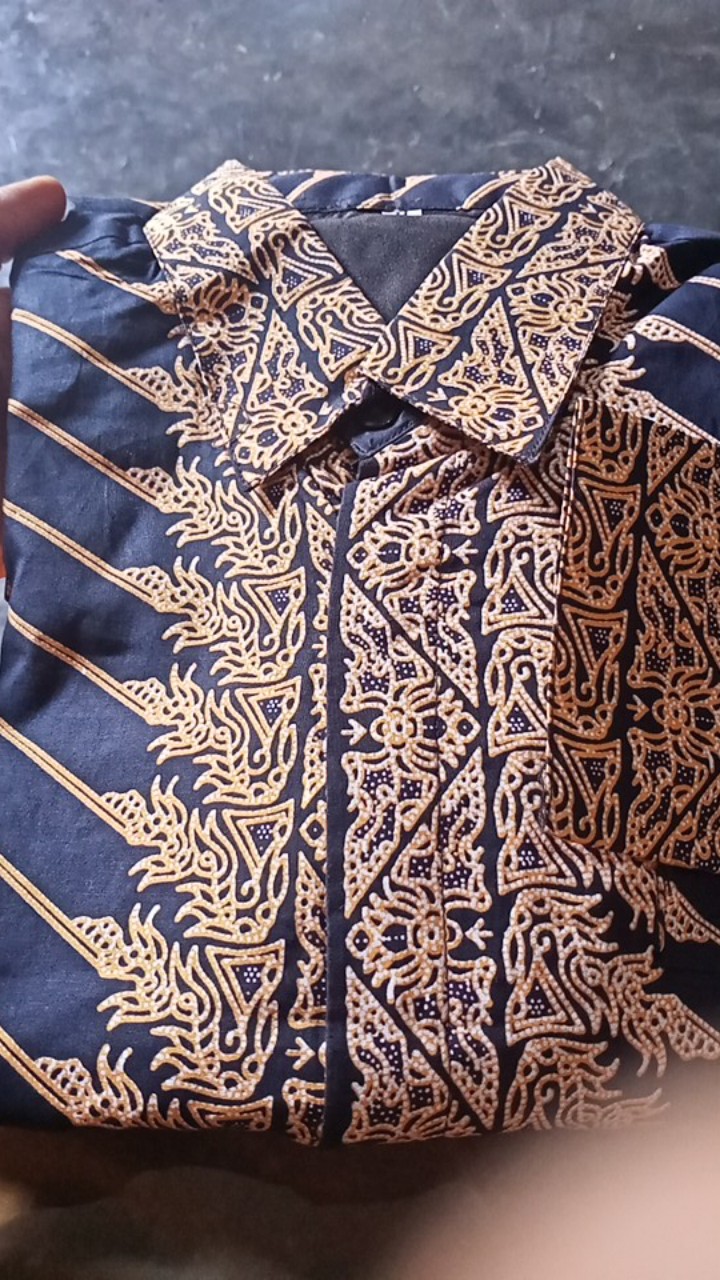 ( 1kg=4pcs) Modang Ori Nareswari Kemeja Batik Lengan Panjang Batik Solo Seragam Batik Kerja