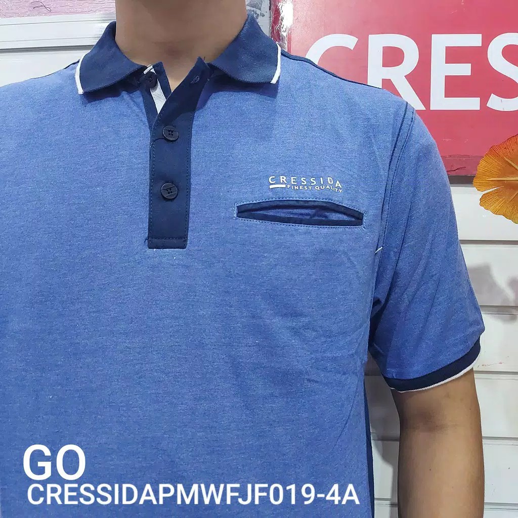 BB Polo Shirt CRESSIDA Original PMWFJF019 4A kaos pria